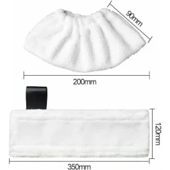 New Ångtrasa för Karcher EasyFix SC2 SC3 SC4 SC5 Ersättningsrengöringsfigurer Mikrofiberöverdrag Lock MOP STAPELER Rengöringstillbehör (Färg: SMT566-3