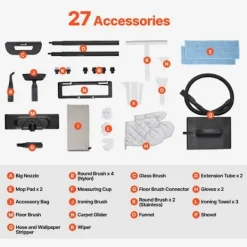 Outlet DUOKU Ångtvätt - - CB-101A - 2000 W - Tank 1,5 L - Sladd 5 m