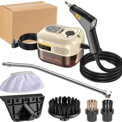 Sale Ångtvätt Hög Temperatur Och Högt Tryck Lämplig För Kök Och Bilrengöring Beige