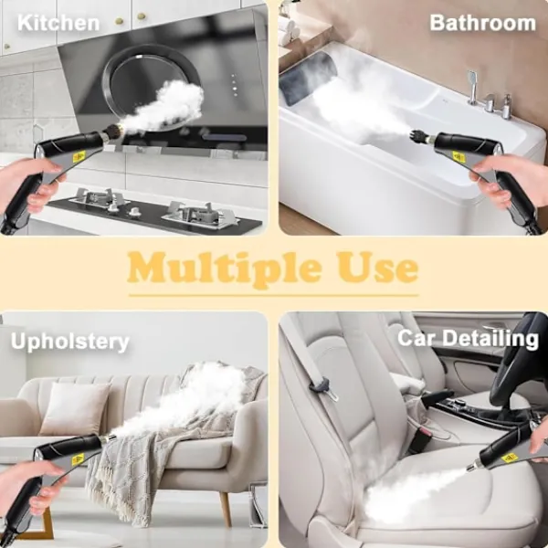 Online Ångtvätt Hög Temperatur Och Högt Tryck Lämplig För Kök Och Bilrengöring Röd