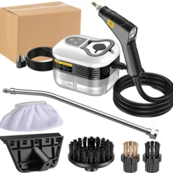 Sale Ångtvätt Hög Temperatur Och Högt Tryck Lämplig För Kök Och Bilrengöring Vit