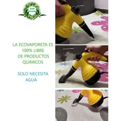 Outlet Ångtvätt Kompatibel med mattor, tyger, fönster, madrasser, väggar, golv, bil, matta, portabel mångsidig användning med 9 tillbehör