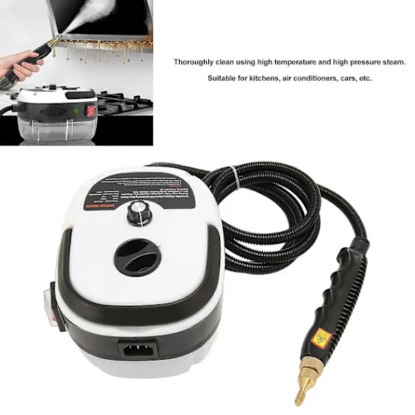 Online Ångtvätt 2500W Högtryck Bärbar Högtemperatur Rengöringsmaskin för Bilmöbler