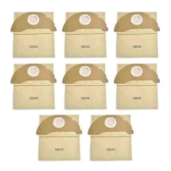 Online /NN/ 8 st Dammsugarpåsar för Kärcher A2004 WD2, Modell 6.904-322.0 - Förbättrad Filtrering & Enkel Hantering Som Visas