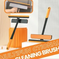 Best [NT] 3 i 1 multifunktionell glasrengöringsborste Fönsterputsare Glasrengöringsverktyg för inomhus och utomhus
