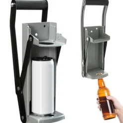 Best [NT] Burkpress / Burkkross med Kapsylöppnare - Krossar burkar