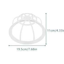 Outlet Jettbuying Ny Diskmaskin Hat Wash Protector Baseball Hat Washer Baseball 1PC White