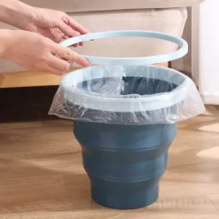 Clearance Ny hushållssopkorg Multifunktionell bilförvaringshink hopfällbar