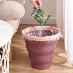 Clearance Ny hushållssopkorg Multifunktionell bilförvaringshink hopfällbar