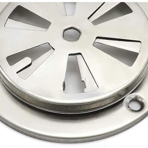 Clearance Ny produkt, justerbart spjäll i rostfritt stål för torktumlare