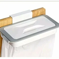 High quality Ny sopsäckshållare med klämma Kompatibel med låda/dörr/möbler, idealisk för husbil, resa, hem, kök, avfallssortering