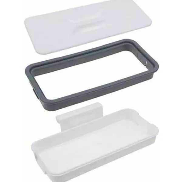 High quality Ny sopsäckshållare med klämma Kompatibel med låda/dörr/möbler, idealisk för husbil, resa, hem, kök, avfallssortering