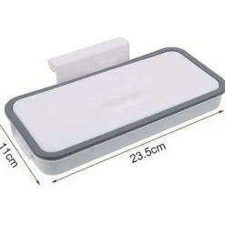 High quality Ny sopsäckshållare med klämma Kompatibel med låda/dörr/möbler, idealisk för husbil, resa, hem, kök, avfallssortering