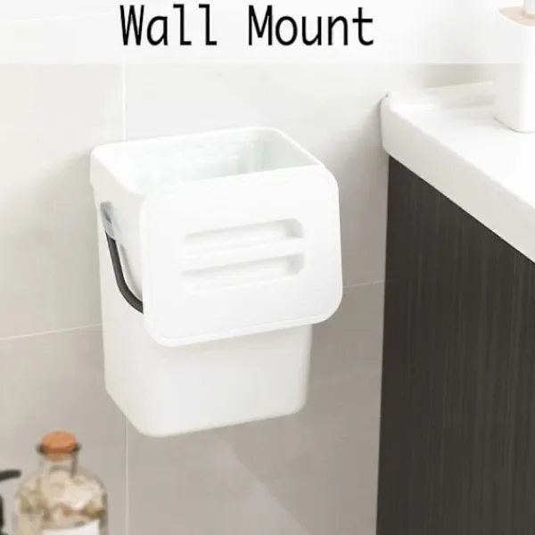 Outlet Nya produkter 2025, lufttät komposthink för inomhusbruk i kök, vit