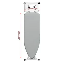 Nytt Hemma Universal Silverbelagt Vadderat Strykbrädsöverdrag Tjockt Värmebeständigt M