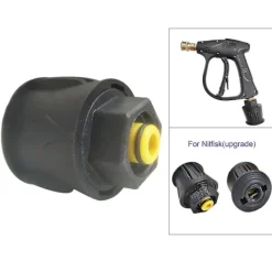 Outlet Selected deals NYTT Högtryckstvätt Adapter Set Adapter Kit, M22 Anslut Snabbkoppling För Nilfisk Accs Delar