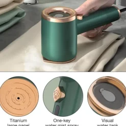 Sale (Off-white) Mini Resefållbart Strykjärn, Fällbart Ångstrykjärn (med 50 ml Vattentank), 180 Graders Fällbar Strykningsmaskin, Mini Resstrykjärn, Lämplig för Hem och Resor | Fyndiq