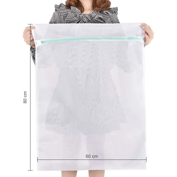 New OTraki Tvättpåse Stor, Tvättpåse XXL 90x110cm 2 st Tvättpåsar