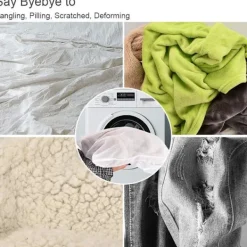 New OTraki Tvättpåse Stor, Tvättpåse XXL 90x110cm 2 st Tvättpåsar