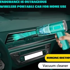 Discount 29000PA Bärbar Bil Dammsugare Bärbar Trådlös Dammsugare Handhållen Dammsugare för Bil Hushåll Svart Svart 2 Filter