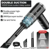 Clearance 29000pa Kraftfull bildammsugare våt/torr sladdlös starkt sug handhållen N3 29000PA-svart