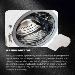 Clearance 12-pack 80040 Bricka Omrörare Hundar Ersättningskit Exakt Passform För Whirlpool Kenmore Tvättmaskiner - Repla