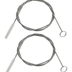 Clearance 2-pack 152 cm lång piprensare flexibel rörrengöringsborste kylskåpsrengöring [JUN]