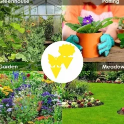 New 100-pack - Flugfälla / Flugfälla / Myggfångare - Fångar flugor Gul Yellow