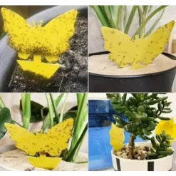 New 100-pack - Flugfälla / Flugfälla / Myggfångare - Fångar flugor Gul Yellow