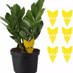 Clearance 100-pack - Flugfångare / Flugfälla / Myggfångare - Fångar flugor Gul