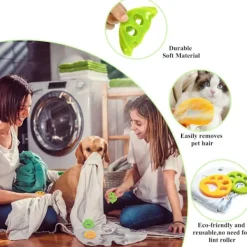 Outlet 8-pack Anti-Hår Tvättmaskin Anti-Hårborste Husdjur Tvätthår