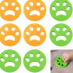 Outlet 8-pack Anti-Hår Tvättmaskin Anti-Hårborste Husdjur Tvätthår-XF29-