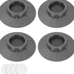 New 4-pack antivibrationsfötter för tvättmaskin, absorberar 95,7 % av ljud och vibrationer, kraftfull dämpare för tvättmaskin, för tvättmaskin och möbelben under | Fyndiq