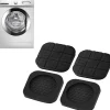 4-pack antivibrationsplattor för tvättmaskin, tvättmaskins- och torktumlarsocklar för stötar, torktumlarefotkuddar av naturgummi skyddar tvättstugans golv | Fyndiq