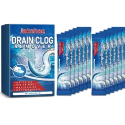 Best 12-pack Avloppsrengöringspulver - Kraftfull, miljövänlig lösning för att rensa kök och badrum