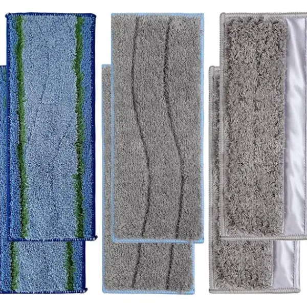 Sale 6-pack Avtagbara Moppdynor för iRobot Braava Jet M6-serien Robot, Uppgraderade Återanvändbara M6 Moppdynor Ersättningstillbehör