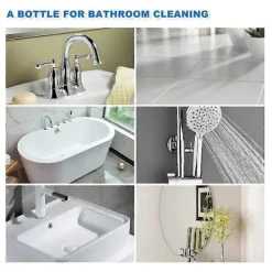 Clearance other 3-pack Badrumsavkalkare Kraftfull Rengöring Snabbt Avlägsna Skumrengöringsmedel För Badkar Toalett Dusch Sänka Glas