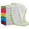 Outlet 10-pack Bambu Disktrasor Handdukar Kökstrasor för Rengöring Disktrasor Tvättbara Absorberande Maskintvättbara, Slumpmässiga Färger