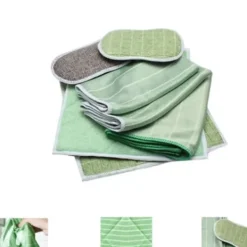 Sale 6-pack Bambu Mikrofiberduk för Fönster Speglar Kakel Karosseri Mikrofiber Bambu Fönster Hushåll Badrum,.pa