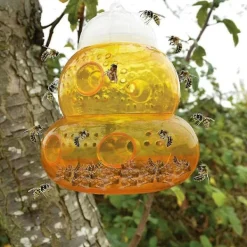 New 2-pack Bi-fälla Gula Jackor Getingar Bi-Fångare