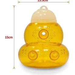 New 2-pack Bi-fälla Gula Jackor Getingar Bi-Fångare