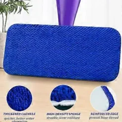 New 7-pack Blå Swiffer WetJet Återanvändbara Moppdynor Kompatibelt Spraymopp-kit, Våtdynor Refill Kraftiga Tvättbara Moppdukar Ersättningar för Vått och Torrt | Fyndiq