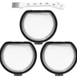 Clearance Crowned 4-pack Borstar och Tvättsbara Motorfilter för Qx9-1-50ib Askqx9 Filter Dammsugare Delar Tillbehör