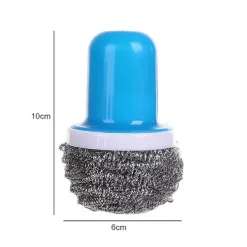 Best 5-pack Bärbar Diskmaskinsborste Rengöringsdyna Borste Rengörare Rostfritt Stål Rengöringsdyna (Blå)