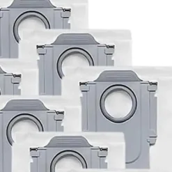 Outlet 12-pack dammpåsar för Roborock QV 35A / QR 798 / QR 598 robotdammsugare - Inkluderar 4 trasor & 8 dammpåsar