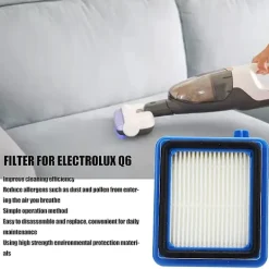 Sale YIXI 2-pack dammsugarfilter ersättningsdelar för Electrolux Q6 Q7 Q8 Wq61 Wq71 Wq81