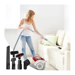 New Crowned 6-pack dammsugarmunstycken, 32 mm dammsugarborstar, ersättningsborstar och munstycken, multifunktionella