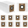 Discount 10-pack dammsugarpåsar för D10 Plus / D10s Plus / Z10 Pro / L10 Plus dammsugare, RLS3D dammuppsamlare