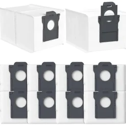 Clearance 10-pack dammsugarpåsar för Dreame X30 Ultra / X40 Ultra / L10s Pro Ultra robotdammsugare