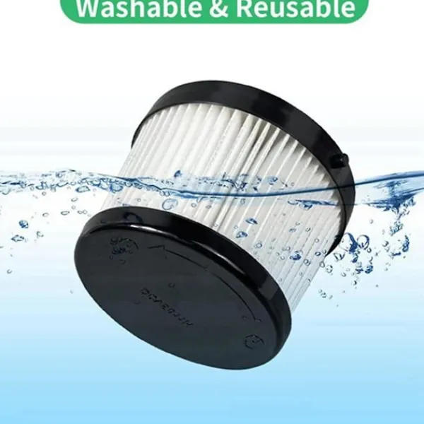Outlet 4-pack DCV5011H HEPA-filter för DCV501HB sladdlös handhållen dammsugare, med 8 skumhylsfilter & 1 borste As Shown